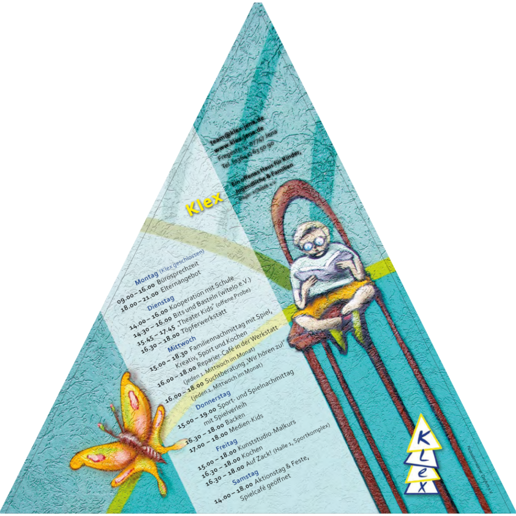 Flyers zum Programm des Klex